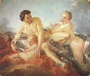Francois Boucher The Education of Amor (mk08) Spain oil painting reproduction